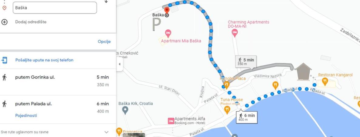 Apartment Sanjin More Antique Baška Εξωτερικό φωτογραφία